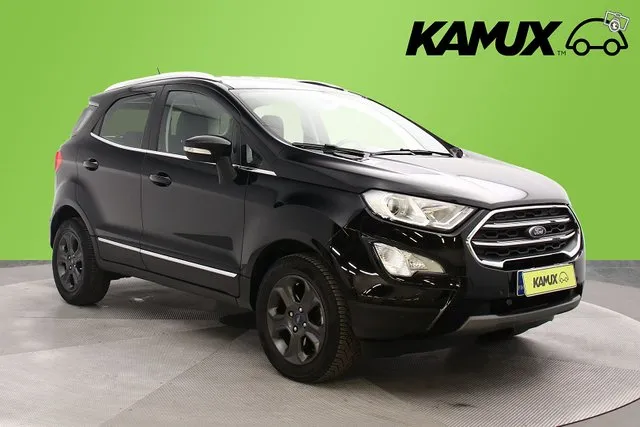 Ford Ecosport 1,0 EcoBoost 140hv M6 Titanium 5-ovinen / Lohkolämmitin / P. Kamera / Merkkihuollettu / Apple Image 1